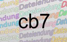 cb7 Datei