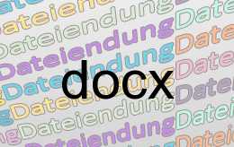 docx Datei