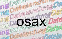 osax Datei