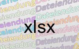 xlsx Datei