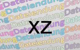 xz Datei